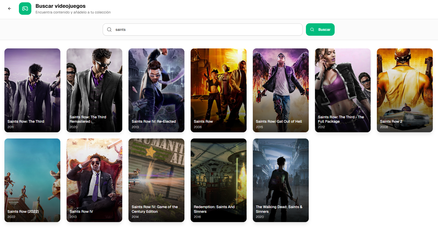 Unified Search Interface